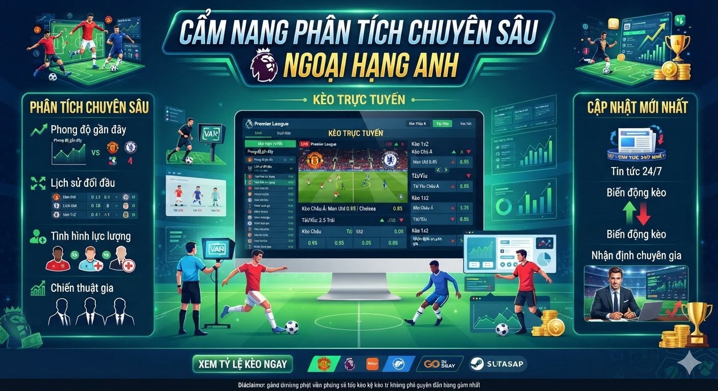 tỷ lệ kèo ngoại hạng anh trực tuyến