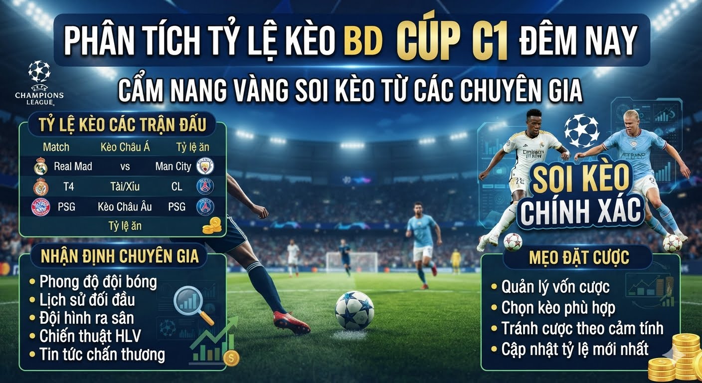 ty le keo bd cúp c1 đêm nay