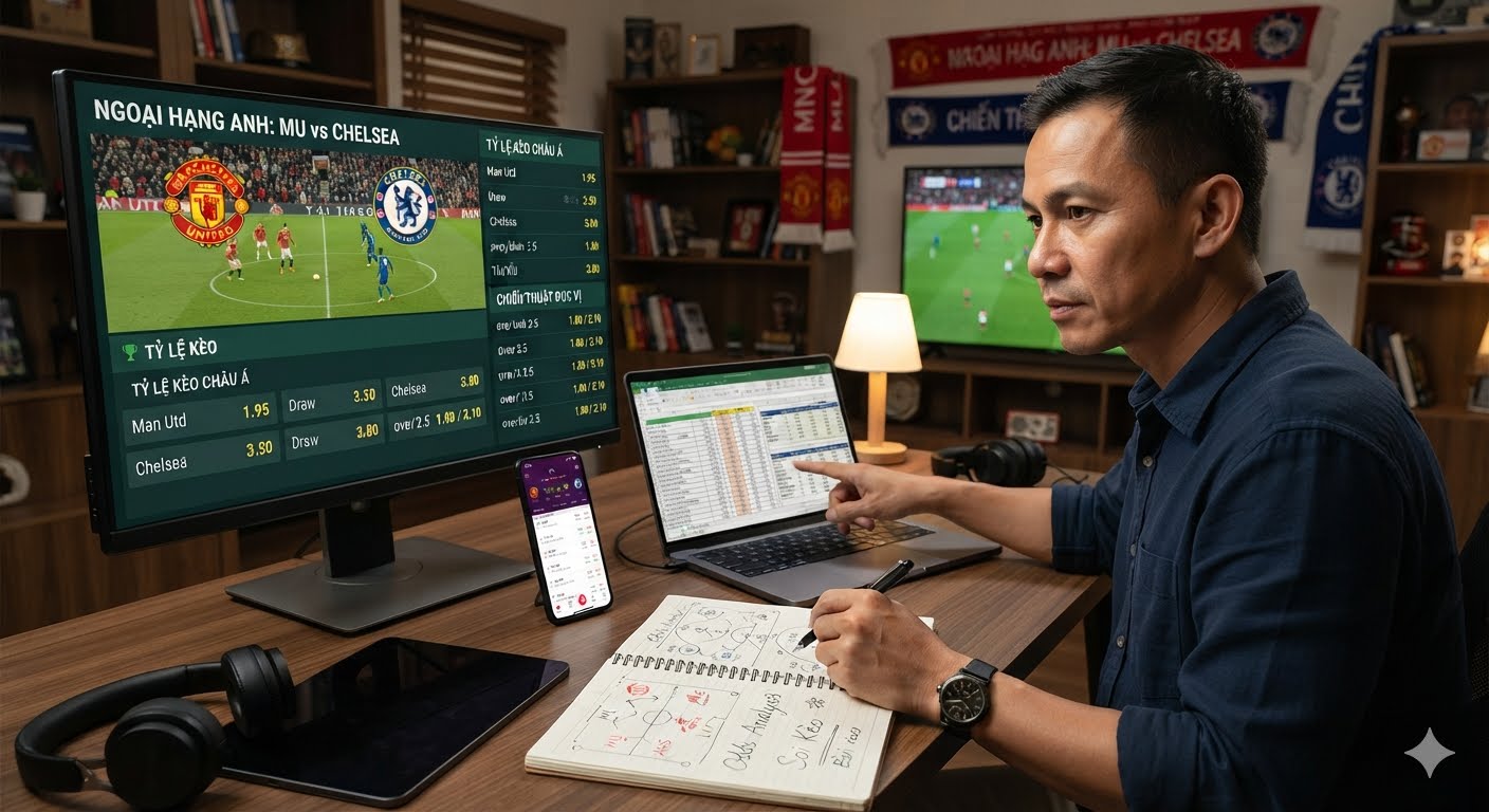kèo ngoại hạng anh hôm nay